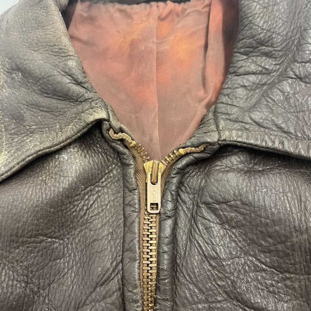Vintage 60s Brown Western Cowboy Tassel Jacket - Picture 5 of 5